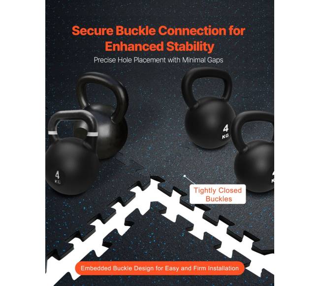 Storos sporto grindų kilimėlių plytelės su EVA putomis5