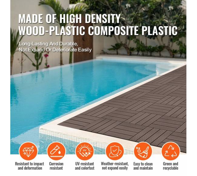 Terasos plytelės sujungimui plastikas Mediena 10 vnt.5