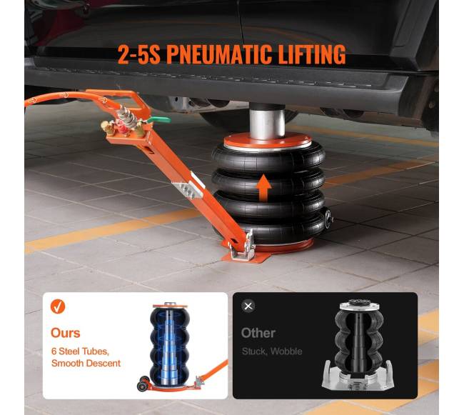 Pneumatinis keltuvas 6 tonų su kolona sedanams3