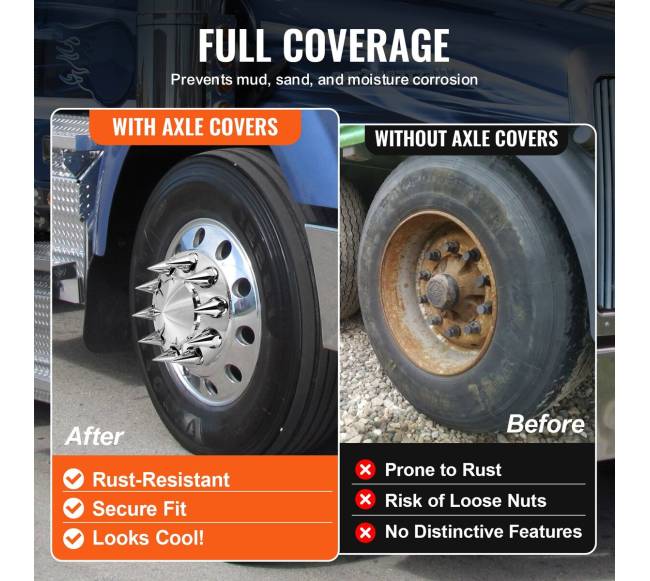 Automobilio ašies dangčių rinkinys5