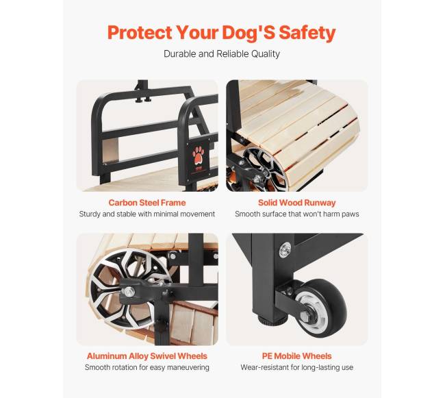 Šunų bėgimo takelis vidutiniams šunims iki 100 kg4