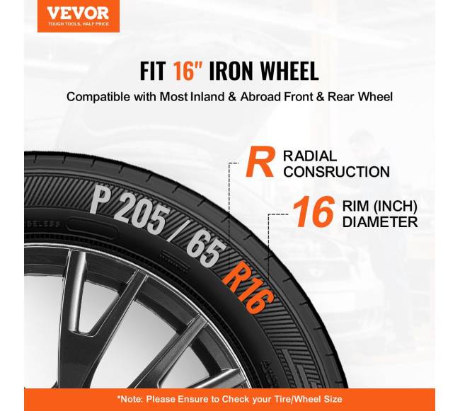 16 colių ratų gaubtai, 4 vnt.1