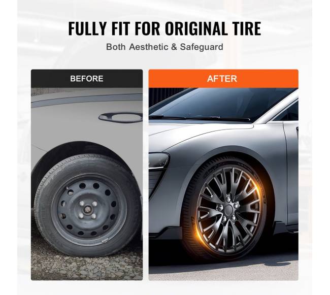 16 colių ratų gaubtai, 4 vnt.3