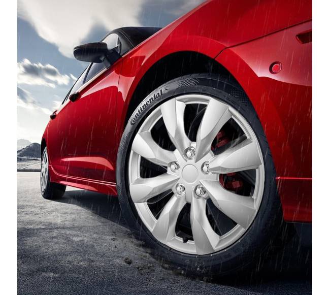 16 colių ratų gaubtų rinkinys, 4 vnt.7