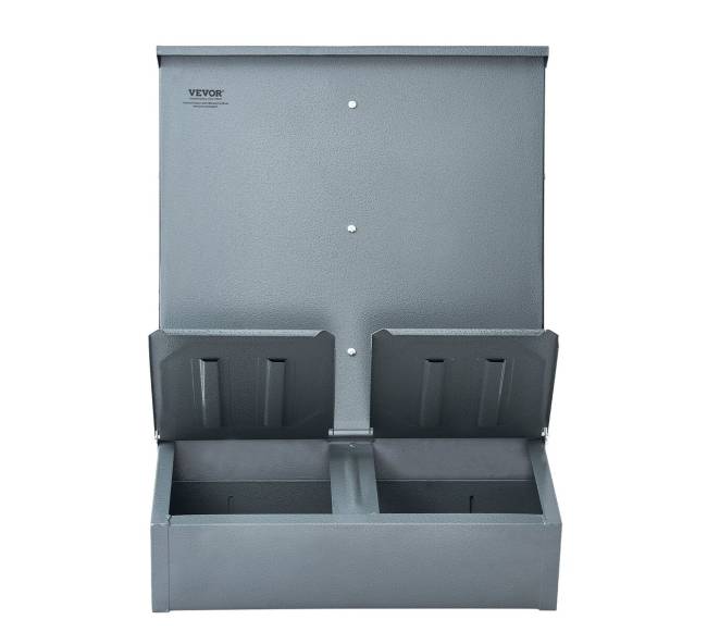 Kiaulių šėrykla su dvigubomis durimis 3.7 statinės9