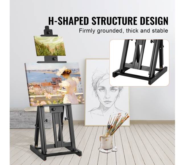 studijinė tvirta molbertas iki 195 cm4