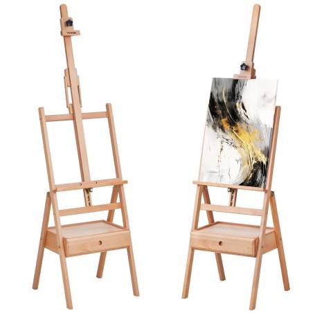 Studija H-rėmo molbertas iki 92 cm0