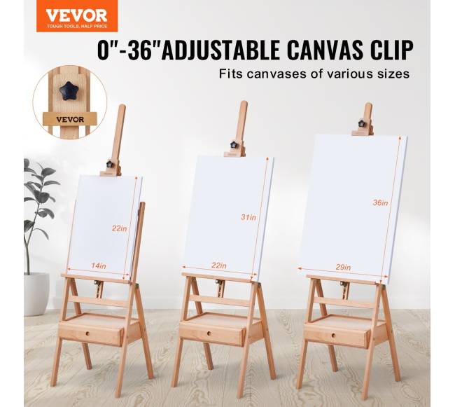 Studija H-rėmo molbertas iki 92 cm1