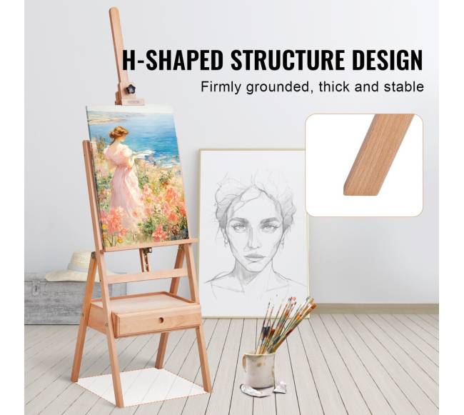 Studija H-rėmo molbertas iki 92 cm4