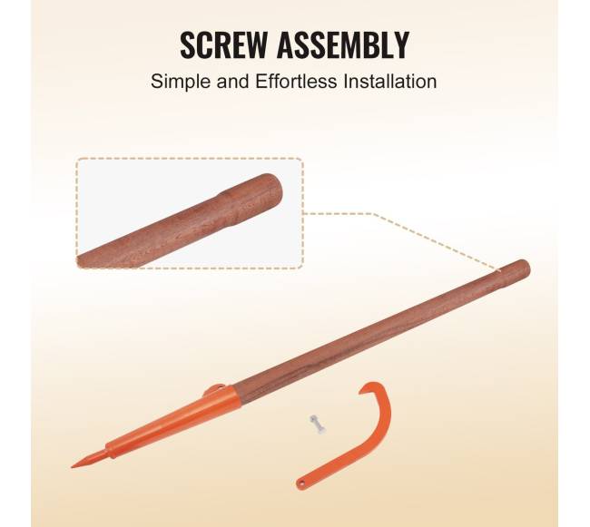 Medinė rankena rastų keltuvui 118 cm5