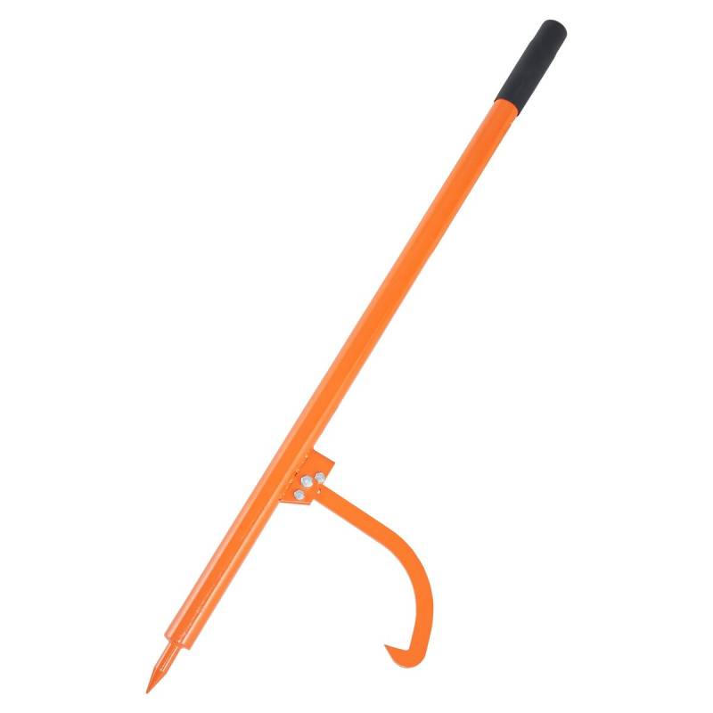 Rąstų keltuvas su metaline rankena ir riedėjimu0