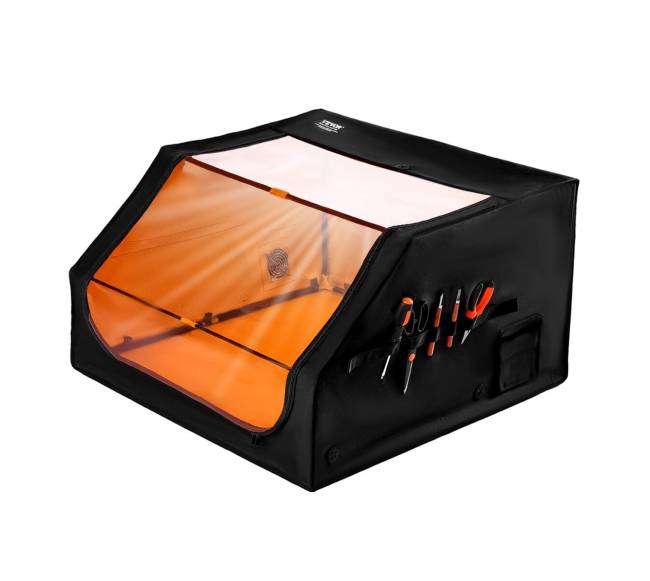 Lazerinio graviruoklio dangtis su apsauga nuo ugnies0