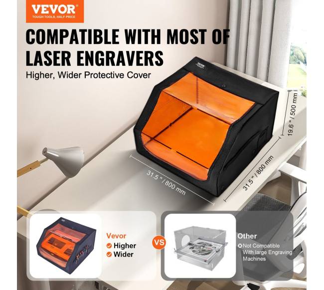 Lazerinio graviruoklio dangtis su apsauga nuo ugnies1