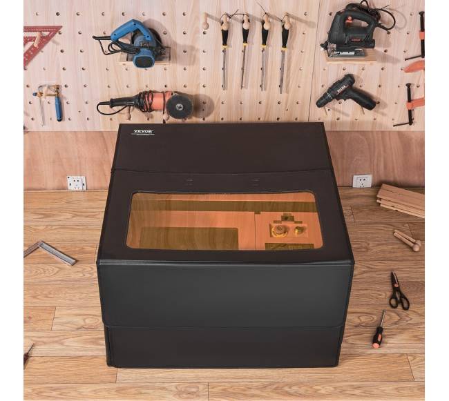 Lazerinio graviruoklio apsauga 800 x 800 x 500 mm7