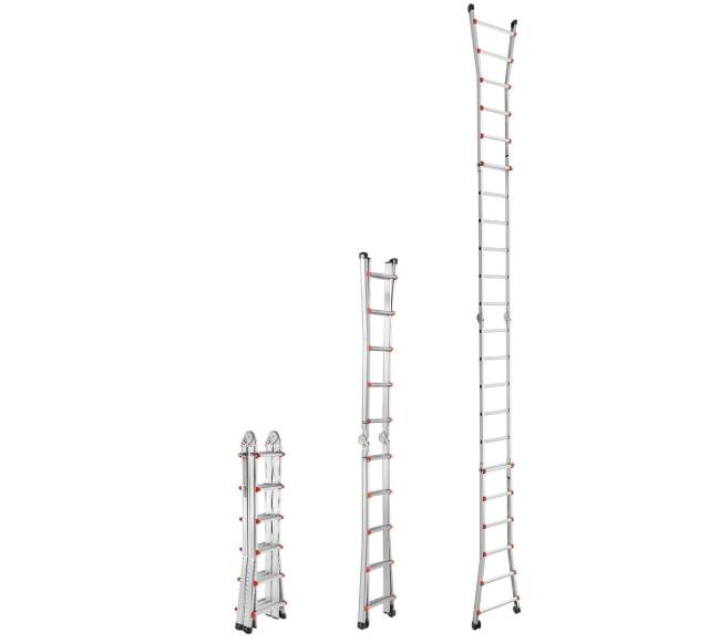 Teleskopinis kopėčių A rėmas 6 metrų9