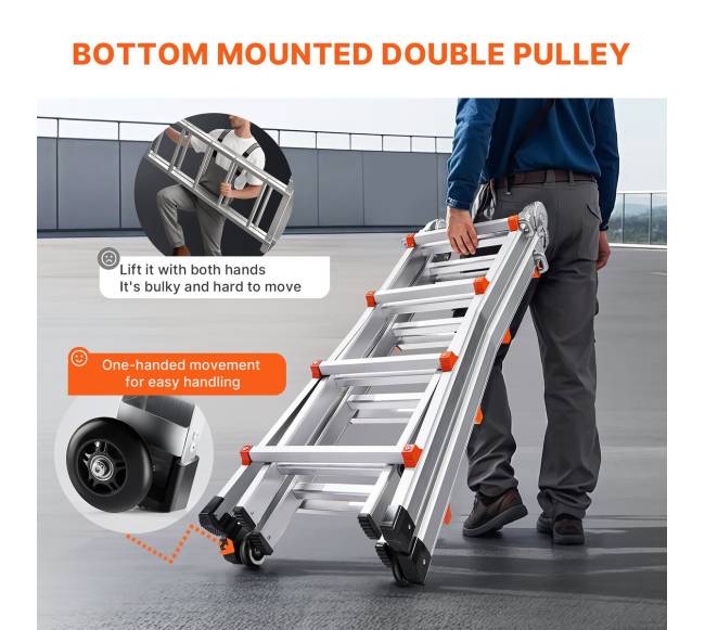 15 ft teleskopinės kopėčios darbams2