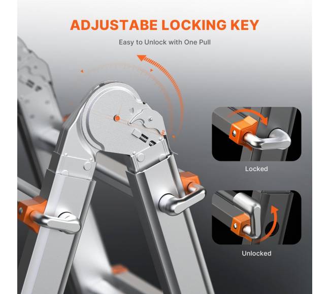 15 ft teleskopinės kopėčios darbams4