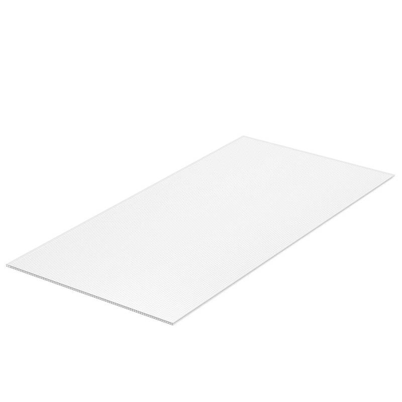 5 dalių polikarbonato šiltnamio plokštės 1210x605x8 mm0