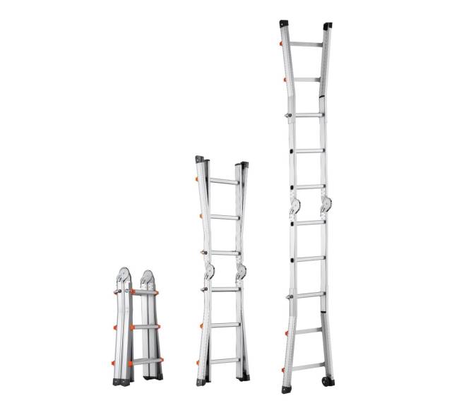 Ištraukiamos kopėčios A rėmas 3.35 m namų darbams9