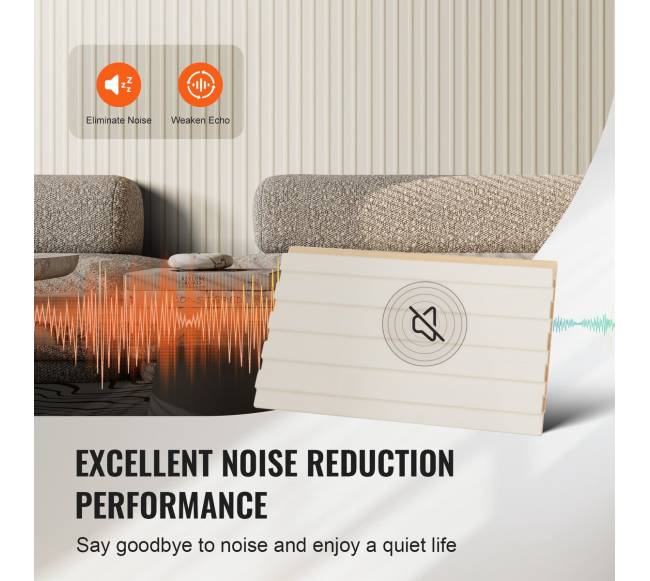 Medinės akustinės plokštės sienoms 8 vnt.3