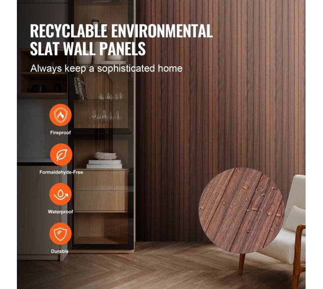 Medinės akustinės plokštės 8 vnt tamsios spalvos2