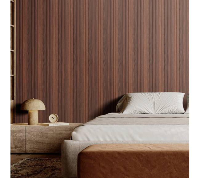 Medinės akustinės plokštės 8 vnt tamsios spalvos7