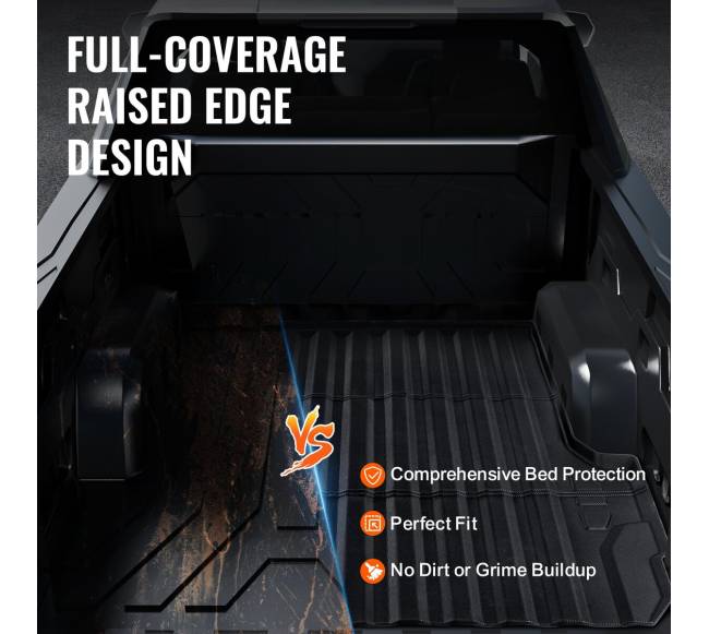 Chevrolet ColoradoGMC Canyon 2023-2024 krovinių kilimėlis2