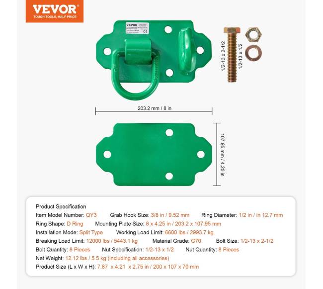 38 colių kabliai traktoriaus kaušui6