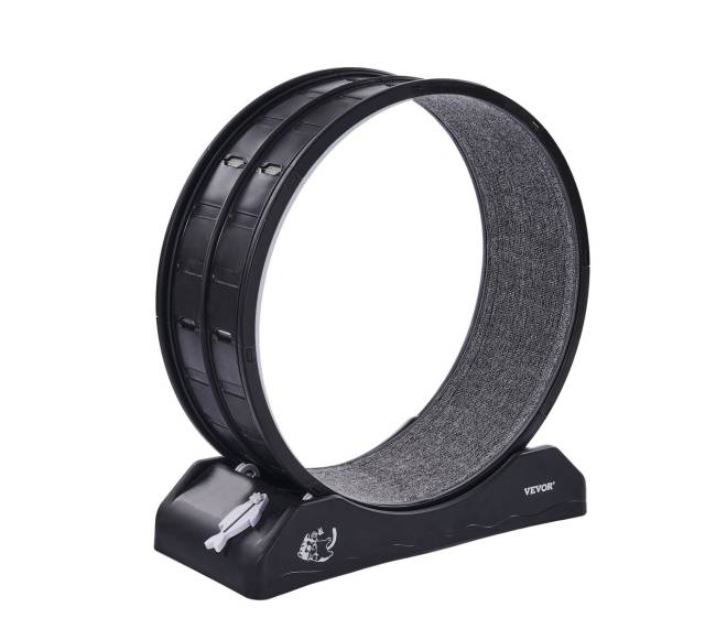 Katės bėgimo ratas patalpose, 80 cm, juodas9