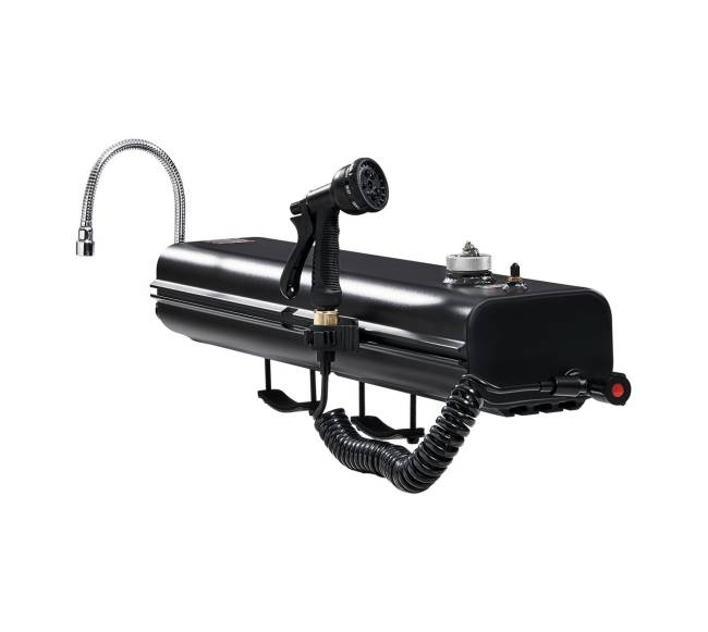 4.5 gal stogo bagažinės vandens bakas su apsaugine plokšte0