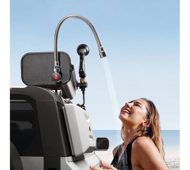 4.5 gal stogo bagažinės vandens bakas su apsaugine plokšte7