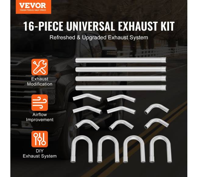 Universalus išmetimo vamzdžių komplektas1