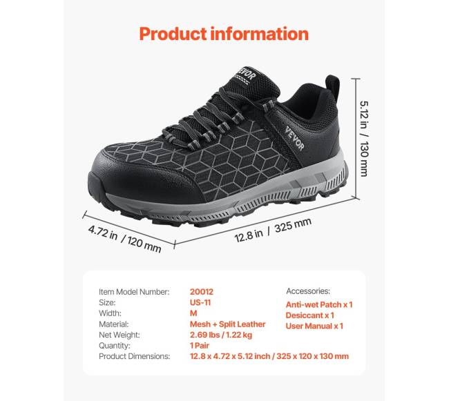 Vyriški juodi apsauginiai batai6