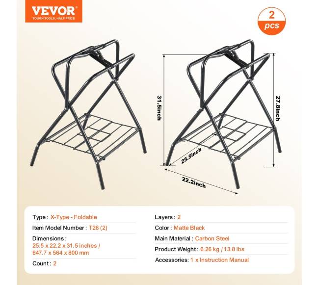 Sulankstoma balnų pakaba, 2 vnt. rinkinys6