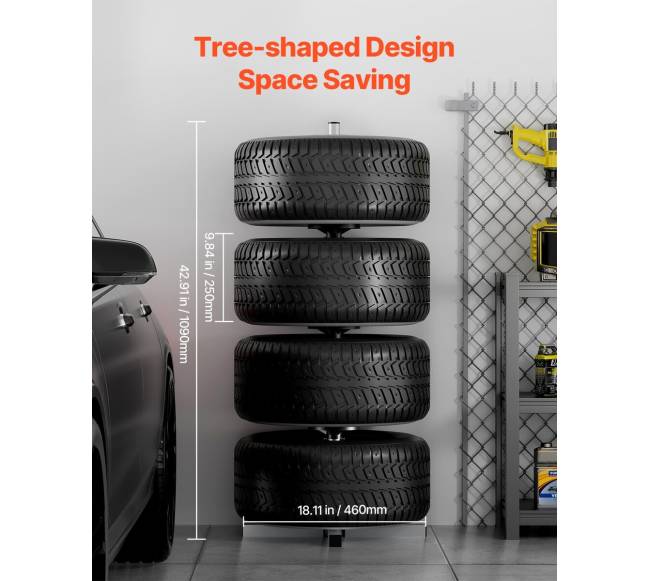 Padangų stovas 4 padangoms iki 225 mm pločio3