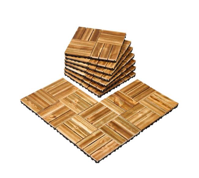 Kamparo pušies denio plytelės 30x30 cm0