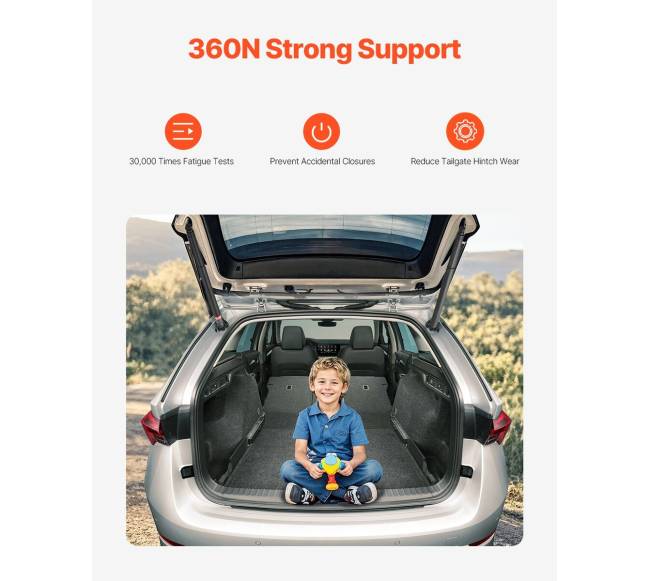 2 vnt. galiniam dangčiui skirti amortizatoriai Octavia III5