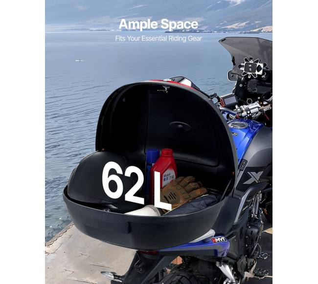 62L motociklo bagažinė su atspindinčiu skydeliu2