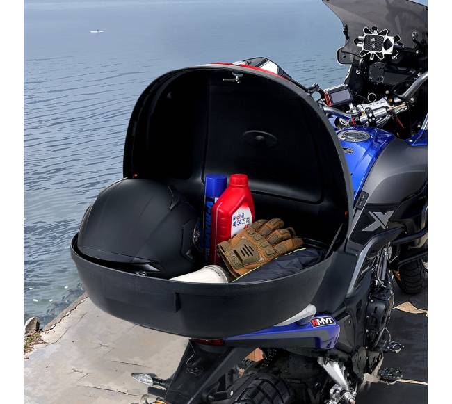 62L motociklo bagažinė su atspindinčiu skydeliu7