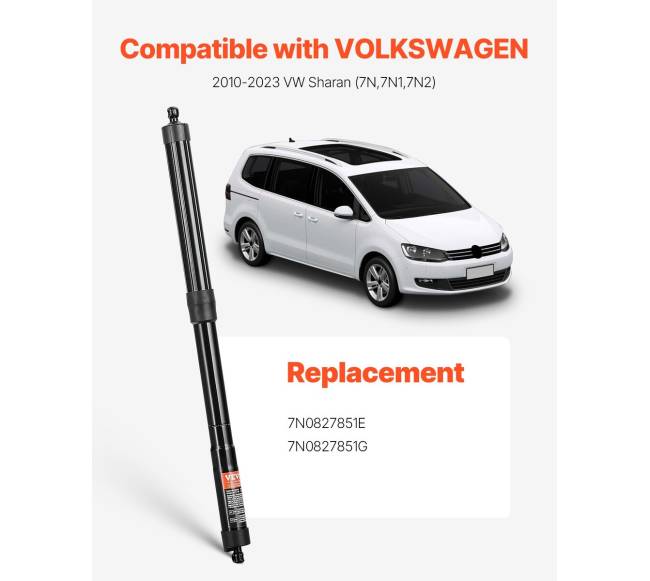 Galiniai pakeliamieji amortizatoriai VM sharan 2010-20231