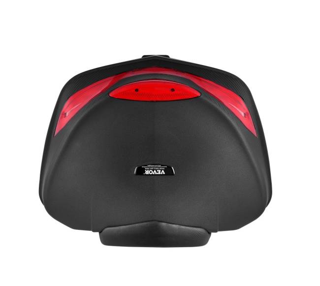 48 l motociklo viršutinė dėžė su atspindinčia panele0