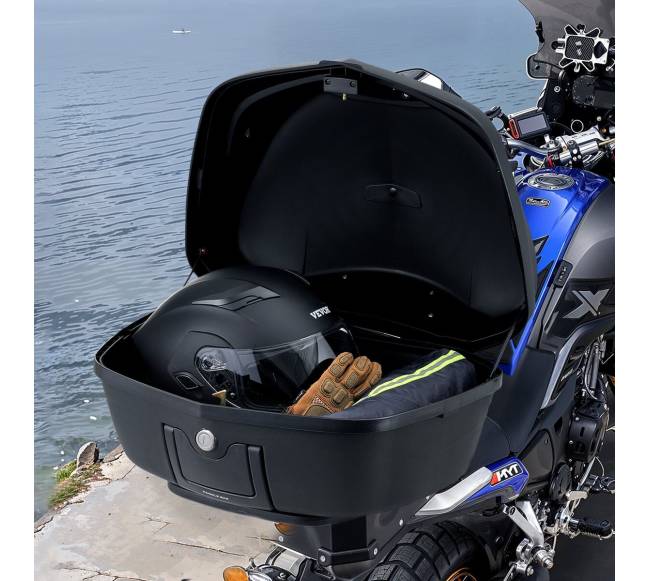 48 l motociklo viršutinė dėžė su atspindinčia panele7