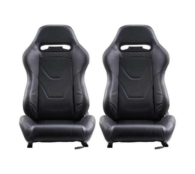 Lenktynių kėdžių komplektas su PVC oda8