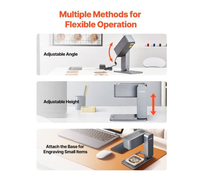 Nešiojamas lazerinis graviravimo įrenginys 600 mms 5W3