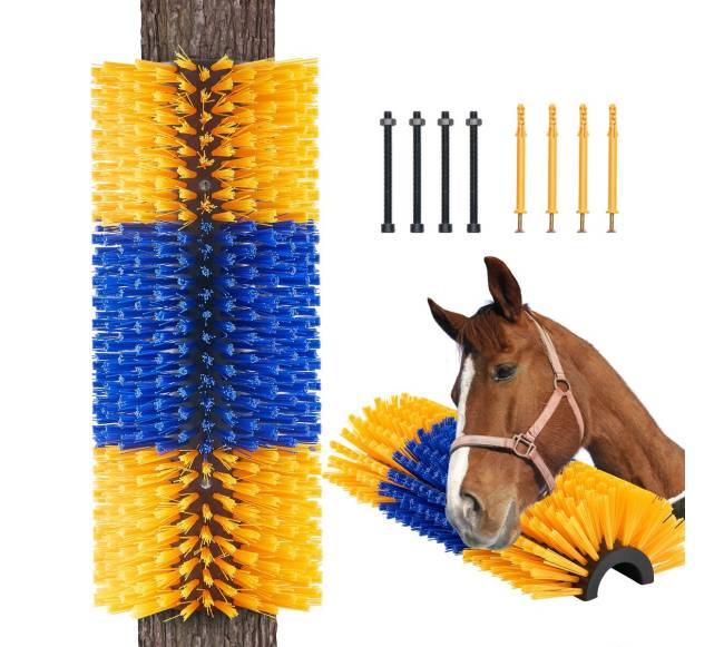 Gyvulių kasymosi šepetys nuo niežulio0