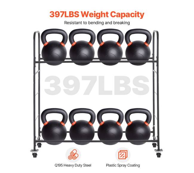 Dvigubo lentynos riedantis padangų stovas2