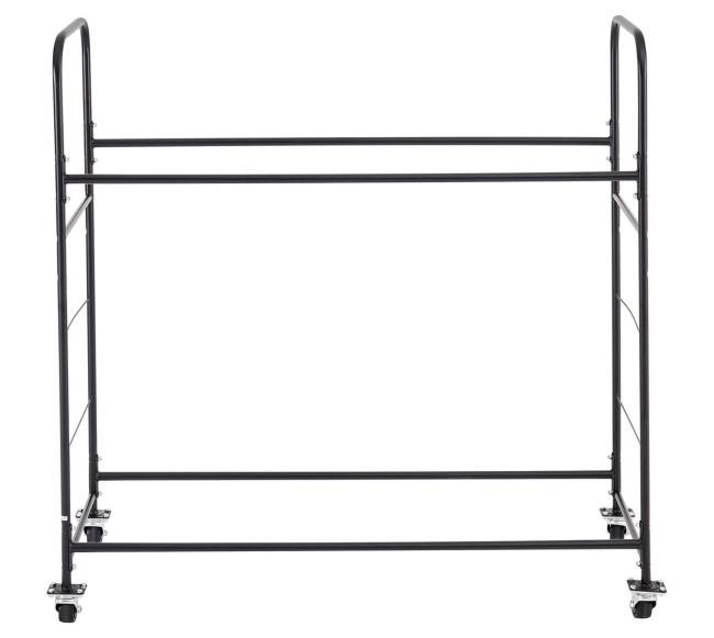 Dvigubo lentynos riedantis padangų stovas9