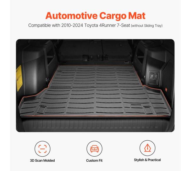 Bagažo kilimėlis Toyota 4Runner 2010-20261