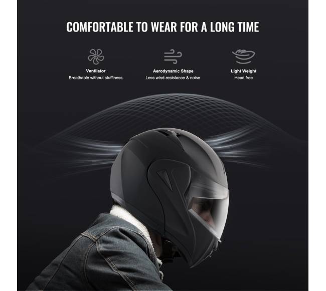 Motociklininkų šalmas su "Bluetooth" lizdu6