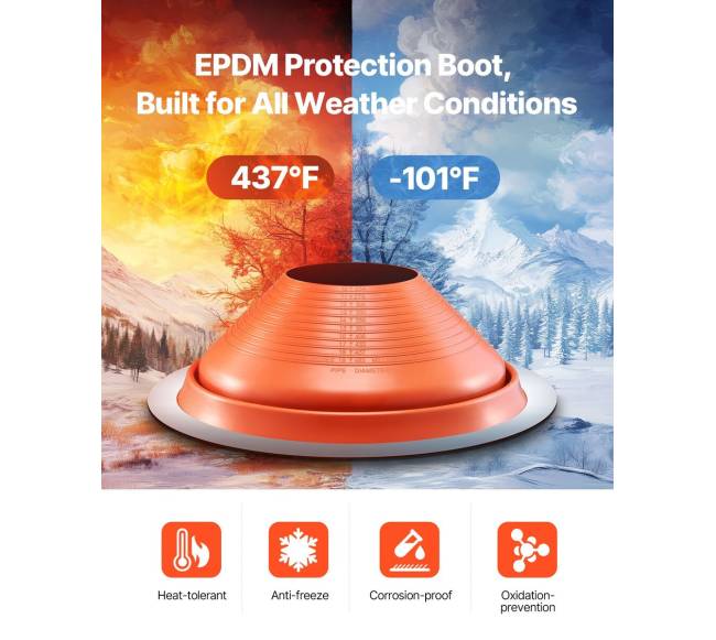 Metalinė stogo vamzdžio sandarinimo guma2